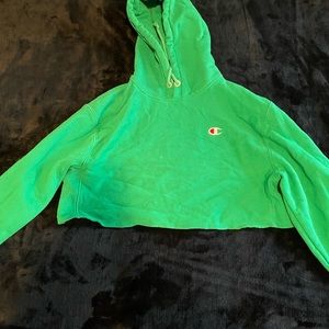 Cropped Champion Hoodie